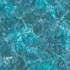 Riley Blake Designs Expressions Batiks Toes in the Sand Shells Teal Waterfall