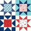 Maywood Studio Kimberbell Star Spangled Beauty Star Quilt Multi