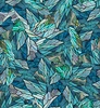 QT Fabrics Sunlit Bears Stained Glass Teal