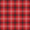 Riley Blake Designs Into The Woods Tartan Red