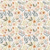 Windham Fabrics Petal and Purr Floral Garden White