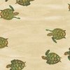 Andover Fabrics Reef Baby Turtles Cream