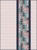 Berry Blossoms - Modern Strippy Free Quilt Pattern