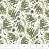 Northcott Lakeside Retreat Ferns White/Multi