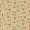 Andover Fabrics Hello Autumn Fox Tales Cream