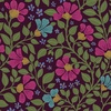Andover Fabrics Lush Wild Garden Berry