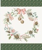 Riley Blake Designs Holiday Spirit Season's Greeting Wreath Panel