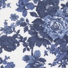 Moda Blueprint Heirloom White/Navy