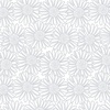 Henry Glass Quilters Flour VI Stacked Daisies White on White