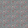 Clothworks Audrey Packed Floral Dark Gray