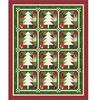 Holiday Greetings Cheerful Pine Free Quilt Pattern