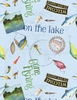 Wilmington Prints Gone Fishing Large Toss Blue
