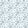 Riley Blake Designs Winter Magic Snowflakes White