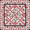 Ruby Lancaster Rose Free Quilt Pattern