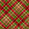 Studio E Fabrics Tis The Season Plaid Green/Red