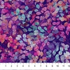 Northcott Dragonfly Dance Leaves Purple/Multi