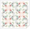 Petit Point Gentle Flowers Free Quilt Pattern