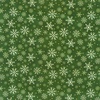 In The Beginning Winter Solstice II Snowflakes Green