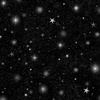 P&B Textiles Believe Tonal Night Sky Black