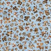 QT Fabrics Bearsville Woodland Toss Sky Blue