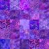 In The Beginning Fabrics Elysian Patchwork Purple