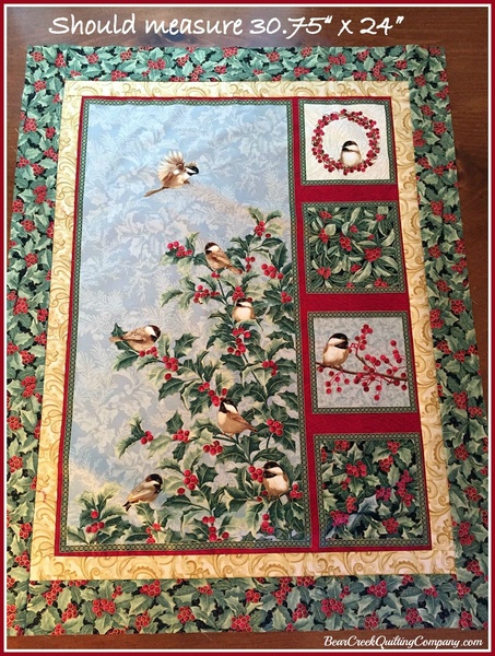 Chickadees and Berries Christmas Gift Trio Tutorial