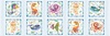 P&B Textiles Happy Ocean Life Blocks Blue