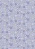 Lewis and Irene Fabrics Floral Song Little Blossom Lavender Blue