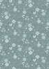 Lewis and Irene Fabrics The Water Gardens Dragonfly Gala Dusky Teal