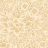 Marcus fabrics Carrie's Caramels and Creams 108 Inch Wide Backing Fabric Floral Cream