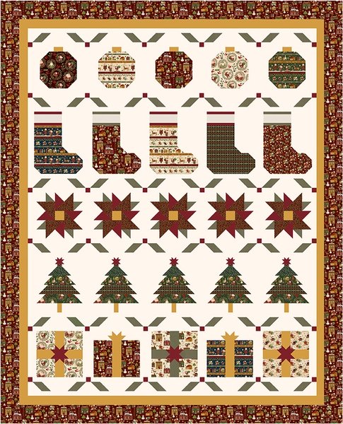 Christmas Row Quilt Sew-Along