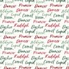 P&B Textiles Christmas Miniatures III Reindeer Names Cream