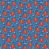 Andover Fabrics Deep Blue Sea Octopus Dark Blue