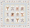 Little Darlings Woodland (Blue) Free Quilt Pattern