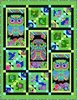 Night Bright Throw Free Quilt Pattern