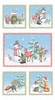 P&B Textiles Frost and Fable Festive Friends Panel