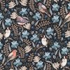 Robert Kaufman Fabrics Feathers and Flora Birds Earth
