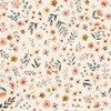 QT Fabrics HedgeHugs Floral Toss Cream