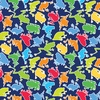 Benartex Rainforest Glow Camo Frogs Multi