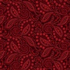 Henry Glass Quiet Grace Swirled Paisley Cranberry