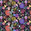 Windham Fabrics Shine On Collage Black