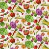 3 Wishes Fabric Welcome to the Funny Farm Veggies Multi