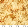 Northcott Autumn Breeze Leaf Texture Ochre