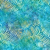 Riley Blake Designs Expressions Batiks Toes in the Sand Palms Aqua Calypso