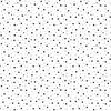 P&B Textiles Ramblings Salt and Pepper Starry Sky White