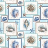 Blank Quilting Seatopia Seashell Patch Light Blue