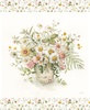 Riley Blake Designs Love Me More Flower Bouquet Panel