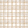 P&B Textiles Farmhouse Americana Patriotic Plaid Cream