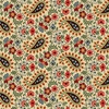 Marcus Fabrics Villa Flora Dotted Paisley Cream