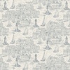 Andover Fabrics High Tide Harbour View Cream